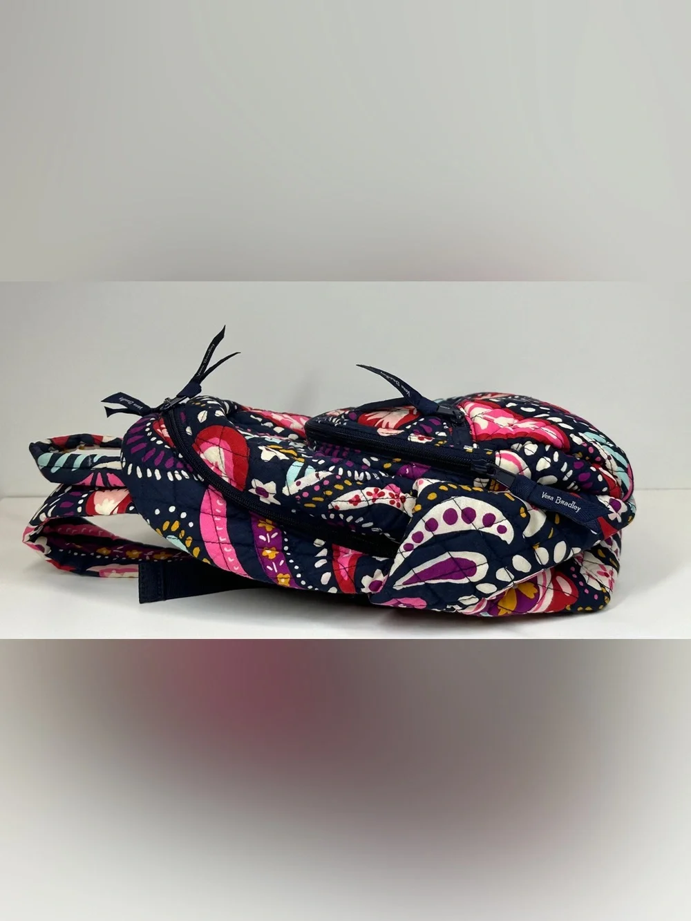 Vera Bradley Essential Compact Backpack Painted Paisley Pattern: See Description